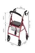 MEDİKAL 4 Tekerlekli Rolatör (YÜRÜTEÇ) thumbnail 7