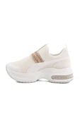 Aspor Beyaz Taşlı Kadın Sneaker thumbnail 2