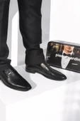 Pierre Cardin Siyah Hakiki Deri Erkek Klasik Ayakkabı thumbnail 4