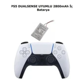 Ps5 Dualsense 2800MAH Lityum Iyon Joystick Batarya Pil ve Type-C Şarj Kablosu thumbnail 2