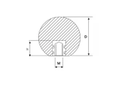Bakalit Topuz Sap 40mm M10-4 adet gönderilir thumbnail 2