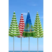 Plaj Şemsiyesi 240 CM Büyük Boy thumbnail 3