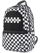 United Colors Of Benetton Siyah Beyaz Unisex Okul Çantası 03780 - 2