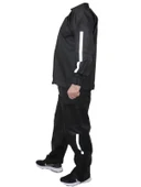 Yağmurluk Takım (Bahçıvan Tipi Askılı Pantolon ve Mont) - Siyah thumbnail 3