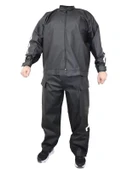 Yağmurluk Takım (Bahçıvan Tipi Askılı Pantolon ve Mont) - Siyah thumbnail 4