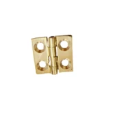 Pirinç Mini Yaprak Menteşe 20x20x18 mm – 2 cm Mini Kapak Menteşesi / 5 adet thumbnail 3