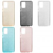 Galaxy Note 20 Kılıf Zore Shining Simli Silikon Kılıf - 8