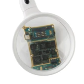 Masaüstü 10x Led Işıklı Büyüteç Okuma El Sanatları Onarım Büyüteç 7765 - 4