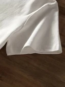 20/1 Penye Compack Baskılı Oversize Bisiklet Yaka Kısa Kol Yazlık T-shirt - Beyaz thumbnail 3