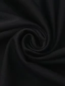 20/1 Penye Compack Baskılı Oversize Kahve Desenli Kadın Kısa Kol Yazlık T-shirt - Siyah thumbnail 5