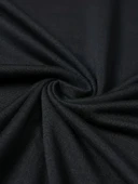 20/1 Penye Compack Baskılı Oversize Bisiklet Yaka Kısa Kol T-shirt - Siyah thumbnail 4