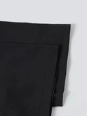 Ördek Baskılı ve Yuvarlak Yakalı Kadın Günlük Büyük Boy Siyah Tişört. - Siyah thumbnail 2