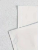 Ördek Baskılı ve Yuvarlak Yakalı Kadın Günlük Büyük Boy Siyah Tişört. - Beyaz thumbnail 5