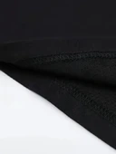 [Günlük T-Shirt] Hafif Kadın Günlük T-Shirt | Bol Kesim, Kısa Kollu, Yuvarlak Yaka, Eğlenceli Karikatür Ayı ve "Umrumda thumbnail 5