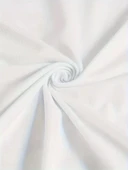 Ördek Baskılı ve Yuvarlak Yakalı Kadın Günlük Büyük Boy Siyah Tişört. - Beyaz thumbnail 3