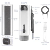 Çok Fonksıyonlu 7 In 1 Aırpods Klavye Ekran Kulaklık Temızleme Kıtı thumbnail 5