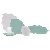 Karaca Leaf 25 Parça 6 Kişilik Porselen Kahvaltı/Servis Takımı thumbnail 3