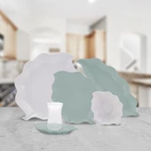 Karaca Leaf 25 Parça 6 Kişilik Porselen Kahvaltı/Servis Takımı thumbnail 2