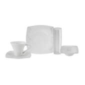 Karaca Fine Pearl Node 26 Parça 6 Kişilik Kare İnci Kahvaltı/Servis Takımı thumbnail 3