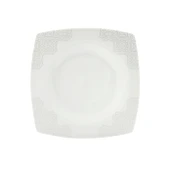 Karaca Fine Pearl Valentina 26 Parça 6 Kişilik Kare İnci Kahvaltı/Servis Takımı thumbnail 4