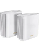 ASUS ZenWifi XT8 Wifi6 Gaming Ai Mesh AiProtectionPro Torrent Bulut Dlna Kablosuz Ağ Dağıtım Mesh Sistemi(Beyaz İkili Paket) - 1