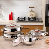 Emsan Seylan 8 Parça Tencere Seti thumbnail 5