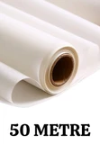 Yağlı Pişirme Kağıdı 37 Cm x 50 Metre Beyaz Pişirme Kağıdı 1 Rulo Yağlı Kağıt - 1