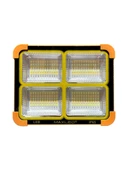 Maxled MX-9020 Taşınabilir Şarjlı Solar Led Projektör 200W 3 Renk S.O.S thumbnail 2