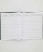 Dilman Adli Rapor Kayıt Defteri Ciltli 96 Yaprak | 22.5 x 32 Cm thumbnail 2