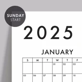 Amerikan Standardı 2026 Yıllık Planlayıcı Duvar Takvimi - 3