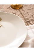 Souci Servis Tabağı - Krem - 30 cm thumbnail 3
