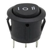 YUVARLAK IŞIKSIZ ANAHTAR ON-OFF-ON 3P (IC-134) (5047) thumbnail 3