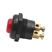 22 MM PLASTİK 2P MARŞ-KORNA BUTONU KIRMIZI (IC-180A-1) (5047) thumbnail 3