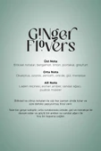 Carpex Ginger Flowers 50 ml. Classic Seri Micro Makine Koku Kartuşu - 2