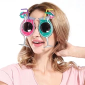 Kokteyl Temalı Hawaii Yaz Partisi Gözlüğü 15x16 Cm thumbnail 2