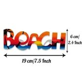 Beach Yazılı Parti Gözlüğü Yaza Merhaba Hawaii Show Gözlüğü 19x6 Cm thumbnail 3