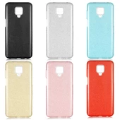 Xiaomi Redmi Note 9S Kılıf Zore Shining Simli Silikon Kılıf - 9