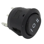 IC-134 Yuvarlak Işıksız On-Off-On 3P Anahtar thumbnail 2