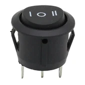 IC-134 Yuvarlak Işıksız On-Off-On 3P Anahtar thumbnail 3