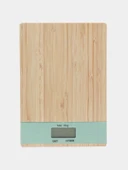 Ahşap Lüks Dijital Ekranlı 15 Kg 1 Gr Çok Şık Hassas Elektronik Mutfak Terazisi thumbnail 1