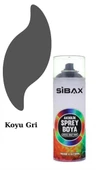 Sibax Akrilik Sprey Boya – 400 ml | Parlak Renkli Hızlı Kuruyan Boya | Metal, Ahşap, Cam, Plastik, Duvar Uyumlu | Tüm Renkler - 8
