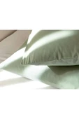 Sheri Home Düz Pamuklu 2'li Yastık Kılıfı 50x70 Cm Çağla Yeşili 100331291888948 thumbnail 3