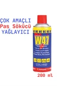 W47 Pas Sökücü ve Yağlayıcı Sprey – 200 ml | Çok Amaçlı Koruyucu, Temizleyici ve Gıcırtı Önleyici Yağ Spreyi - 1