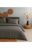 Sheri Home Yeni 100% Yıkanmış Pamuk Çift Kişilik Nevresim (YORGAN KILIFI) Jlovemodel88656563322025 - 1