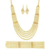 22 Ayar Altın Üçlü Set T076772-T076774-T076775 - 1