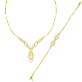 22 Ayar Altın İkili Set - 1