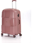 Monalisa Home Kırılmaz Büyük Boy DARK ROSE  Valiz - 1