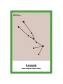 Burç Ve Yıldız Haritası Temalı Hediye Kartları Özel Tasarım 10x15 Cm - 1