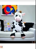 45 cm Sevimli İnek Peluş Oyuncak – Yumuşak ve Eğlenceli Arkadaş thumbnail 4