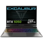 Casper Excalibur G880 i5-13420H 32GB 2TB 8GB RTX5050 165HZ 15.6" Freedos Gaming Laptop G880.1342-DX50X-C - 1